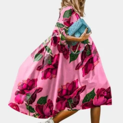 Jurken & Jumpsuits Dames*Melinda - Stijlvolle en luchtige zomerjurk voor dames