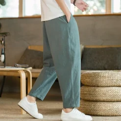 Broeken Heren*Melo - Comfortabele loszittende herenbroek voor de zomer