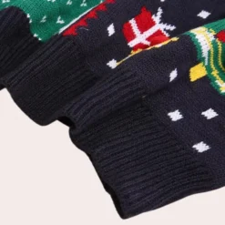 Truien & Vesten Dames*MELODY - Comfortabele Kersttrui voor Dames Marineblauw