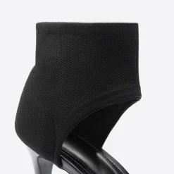 Damesschoenen*MICHALINA - Modieuze zomerse hoge hakken Zwart