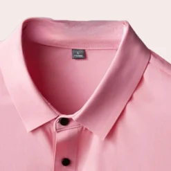 Shirts Heren*Miguel - Luxe Zijde Poloshirt voor Heren - Zomerse Stijl