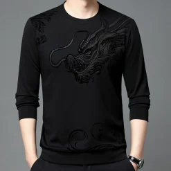 Truien & Vesten Heren*Mihnea - Luchtige Zomersweatshirt met Ronde Hals voor heren