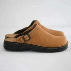 Schoenen Heren*MIJO - Leren herenpantoffels voor de zomer