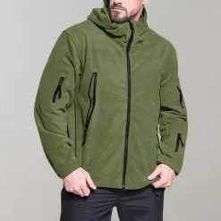 Jassen Heren*Mikael - Comfortabele zomerjack met capuchon