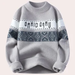 Truien & Vesten Heren*Mikolaj - Stijlvolle Gebreide Zomerse Trui voor Hem