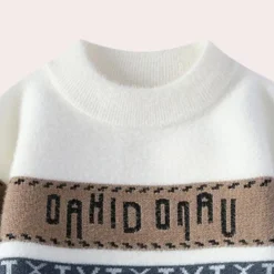 Truien & Vesten Heren*Mikolaj - Stijlvolle Gebreide Zomerse Trui voor Hem