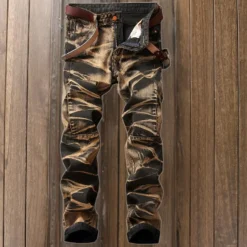 Broeken Heren*Milaan - Vintage Stijl Trendy Heren Zomerjeans