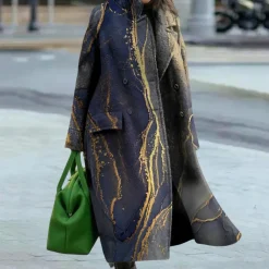 Jassen Dames*Milada - Modieuze Overjas voor dames