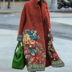 Jassen Dames*Milada - Modieuze Overjas voor dames