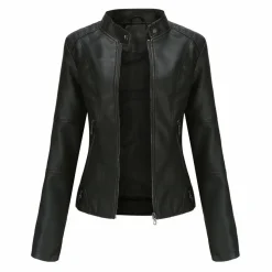 Leren Jassen Dames|Jassen Dames*MILENA - Stijlvolle leren zomerjas