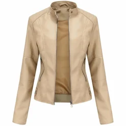 Leren Jassen Dames|Jassen Dames*MILENA - Stijlvolle leren zomerjas