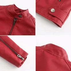 Leren Jassen Dames|Jassen Dames*MILENA - Stijlvolle leren zomerjas