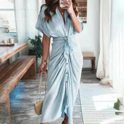 Jurken & Jumpsuits Dames*MIRIAM - Modieuze moderne zomerjurk