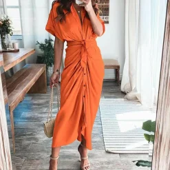 Jurken & Jumpsuits Dames*MIRIAM - Modieuze moderne zomerjurk