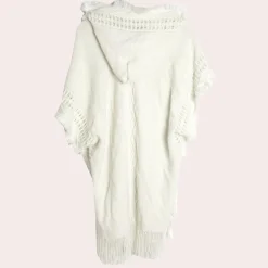Truien & Vesten Dames*MIRIANA - Stijlvolle Zomer Poncho Trui voor Dames Beige