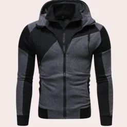 Truien & Vesten Heren*Miroslav - Veelzijdige Heren Rits Hoodie voor de Zomer