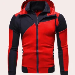 Truien & Vesten Heren*Miroslav - Veelzijdige Heren Rits Hoodie voor de Zomer