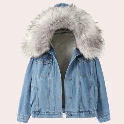 Jassen Dames*MOANA - Klassiek Spijkerjack voor Dames - Zomers Editie