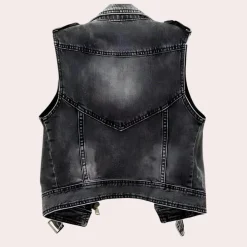Truien & Vesten Dames*Modern damesvest voor de zomer Zwart