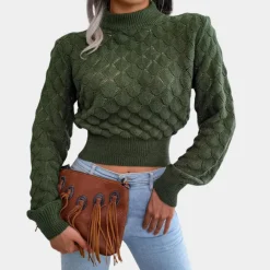 Truien & Vesten Dames*Moderne gebreide damestrui voor de zomer