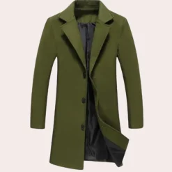 Jassen Heren*Moderne lange jas voor heren