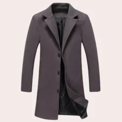 Jassen Heren*Moderne lange jas voor heren