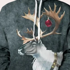 Jassen Heren*MODESTO - Elegante Zomerhoodie voor Heren Donker Cyaan