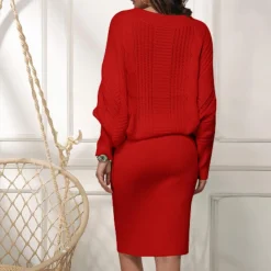 Jurken & Jumpsuits Dames*Modieuze dames trui-jurk voor de zomer