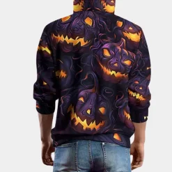 Jassen Heren*Mojzesz - Stijlvolle Zomer Hoodie voor Mannen Paars