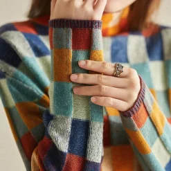 Truien & Vesten Dames*MOLLIE - Zachte en kleurrijke zomerse trui