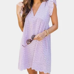 Jurken & Jumpsuits Dames*Mona - Comfortabel en luchtig zomerjurkje voor dames