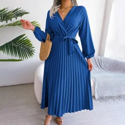 Jurken & Jumpsuits Dames*MONIQUE - Elegante geplooide zomerjurk