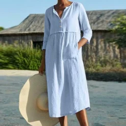 Jurken & Jumpsuits Dames*MORINA - Comfortabel en luchtig zomerjurkje