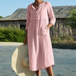 Jurken & Jumpsuits Dames*MORINA - Comfortabel en luchtig zomerjurkje