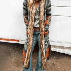 Jassen Dames*Myra - Luxe Zomer Damesjas met Capuchon