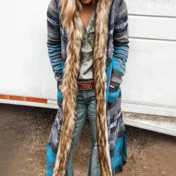 Jassen Dames*Myra - Luxe Zomer Damesjas met Capuchon