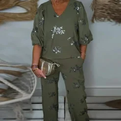 Sets Dames*Nadija - Modieuze 2-delige zomerset voor dames