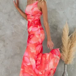 Jurken & Jumpsuits Dames*Nadija - Stijlvolle Lange Zomerjurk voor Dames