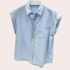 Blazers & Blouses Dames*Nadya - Luchtige zomerse mouwloze blouse voor dames