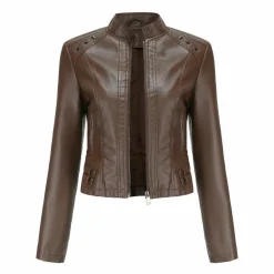 Leren Jassen Dames|Jassen Dames*NAJLA - Stijlvolle leren zomerjas