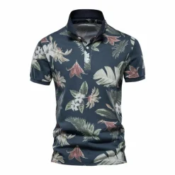 Shirts Heren*NALDO - Luchtig zomers poloshirt voor mannen