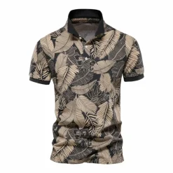 Shirts Heren*NALDO - Luchtig zomers poloshirt voor mannen