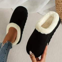 Damesschoenen*NANCY - Luchtige wollen sloffen voor dames - Perfect voor de lente en zomer