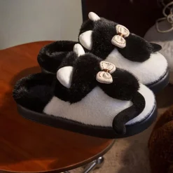 Damesschoenen*NATALY - Klassieke Pluizige Zomerslippers voor Dames