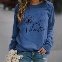 Topjes & Shirts Dames*NATHALIE - Elegante zomerse sweatshirt
