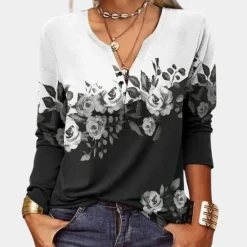 Blazers & Blouses Dames*Naturalee - Comfortabele en luchtige zomerblouse voor vrouwen