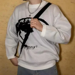 Truien & Vesten Heren*Nayeli - Trendy Casual Zomerse Heren Sweater Grijs