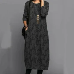 Jurken & Jumpsuits Dames*NEDA - Zomerse lange jurk voor dames