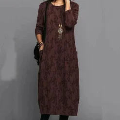 Jurken & Jumpsuits Dames*NEDA - Zomerse lange jurk voor dames