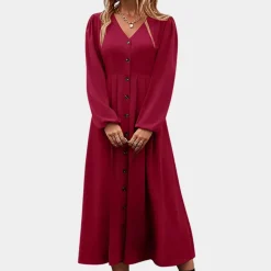 Jurken & Jumpsuits Dames*Nela - Klassieke en elegante damesjurk voor de zomer